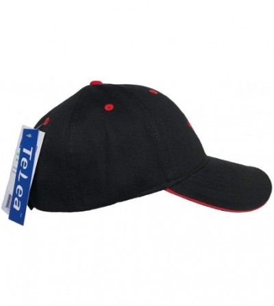 Baseball Caps 100% Cotton Baseball Cap Zodiac Embroidery One Size Fits All for Men and Women - Taurus/Red - CD18RMK9RXH