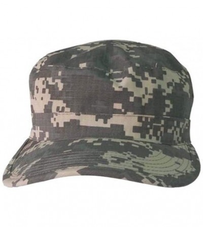 Baseball Caps Men Military Bucket Hat Camo Wide Brim Boonie Hat for Fishing Hiking Outdoor - CE18N7ZW454