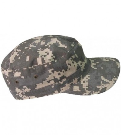 Baseball Caps Men Military Bucket Hat Camo Wide Brim Boonie Hat for Fishing Hiking Outdoor - CE18N7ZW454