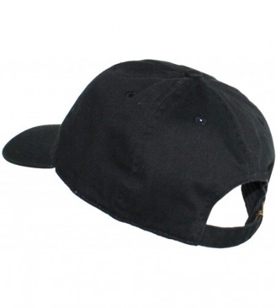Baseball Caps Oceanside Solid Color Adjustable Baseball Cap - Black - C61219NZO6X