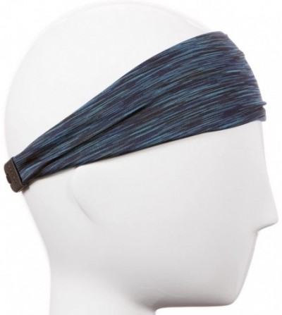 Headbands Xflex Space Dye Adjustable & Stretchy Wide Headbands for Women - Heavyweight Space Dye Teal - CQ17WZDOTXS