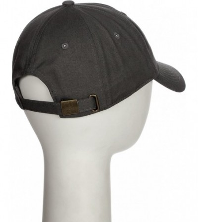 Baseball Caps Custom Hat A to Z Initial Letters Classic Baseball Cap- Charcoal Hat White Navy - Letter O - CD18ET4AZDE
