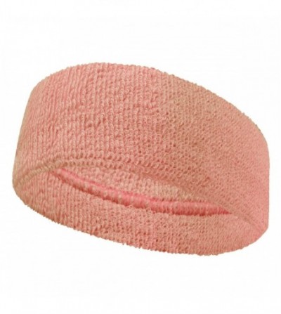 Headbands 3 inch wide headband for fashion spa sports use- LIGHT PINK (1 Piece) - LIGHT PINK - CY11HI1F5BP