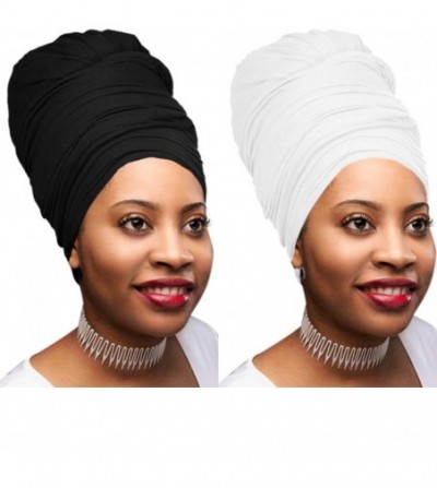 Headbands Colors Stretch African Headwrap - CT18U5WGLZM