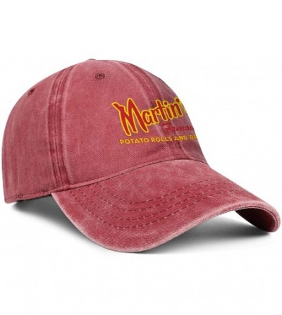 Sun Hats Men's Women's Fitted Adjustable Fits Baseball Cap Martin's-Famous-Potato-Bread-Logo- Snapback Hats Dad Hat - C718Z6C...