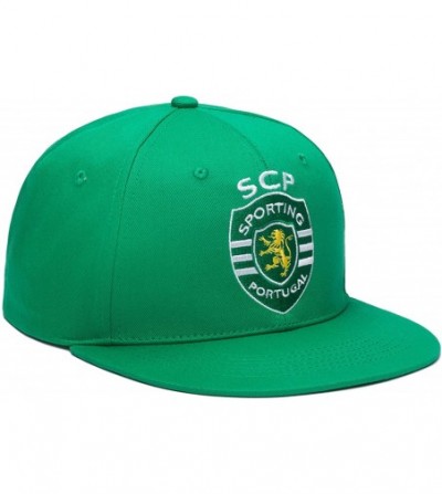 Baseball Caps Adult Unisex Sporting Clube De Portugal Basic Snapback Hat- Green- One Size - CL12H4GY81B