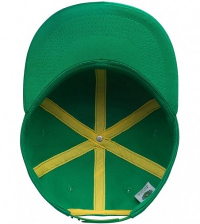 Baseball Caps Adult Unisex Sporting Clube De Portugal Basic Snapback Hat- Green- One Size - CL12H4GY81B