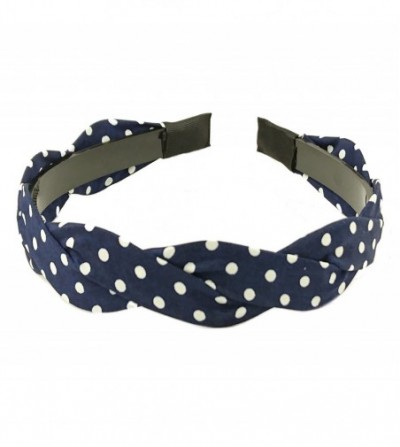 Headbands Evertrade Bowknot Fashion Headbands Hair Accessory for women girls teens (Chiffon Polka Dot SET 3) - CB12FFP6R6R