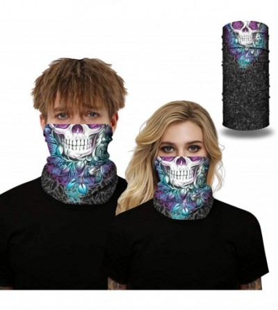 Balaclavas 3D Seamless Face Mask Rave Bandana for Men Women Neck Gaiter Scarf Dust Wind Balaclava Headwear - C4197TYI9HO