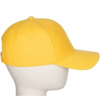 Baseball Caps Classic Baseball Hat Custom A to Z Initial Team Letter- Yellow Cap White Black - Letter R - CK18IDWTDUT
