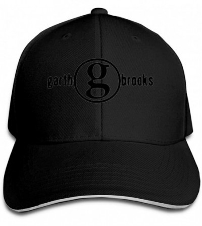 Baseball Caps Garth Brooks Outdoor Running Cotton Hat Adjustable Black - Black - C618ZT643YR