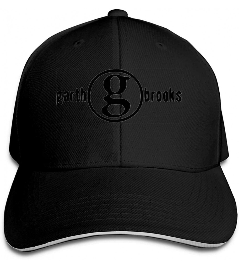 Baseball Caps Garth Brooks Outdoor Running Cotton Hat Adjustable Black - Black - C618ZT643YR