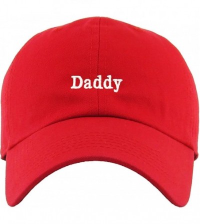 Baseball Caps Good Vibes Only Heart Breaker Daddy Dad Hat Baseball Cap Polo Style Adjustable Cotton - (8.2) Red Daddy Classic...
