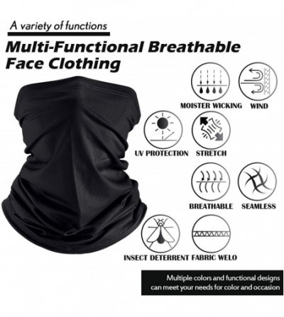 Balaclavas Summer UV Protection Neck Gaiter Scarf Balaclava Breathable Face Cover Scarf - CO198RGA2W9