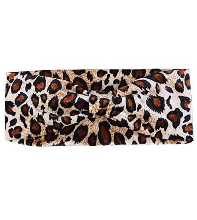 Cold Weather Headbands Headband Leopard Print Women- Wide Headwrap Non-slip Turban Sweat Wicking Hair Band Hair Accessories -...