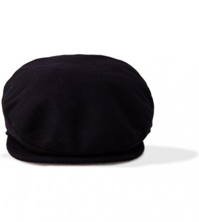 Newsboy Caps Tweed Patchwork Irish Flat Cap - Black - CG12KO5QDKX