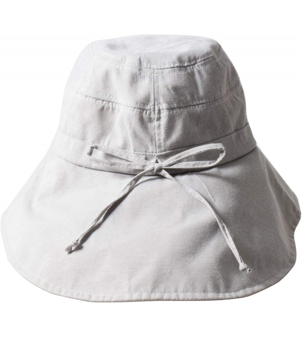 Sun Hats Womens Leisure Solid Colour Sun Hat Sun-Proof for Outdoor Activities - Khaki - C218ONSMAI3