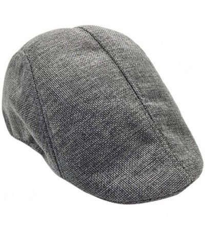 Sun Hats Unisex Visor Hat Mesh Running Sport Fisherman Sun Hat Casual Breathable Beret Flat Cap for Men Women - CM18RSY8HLY