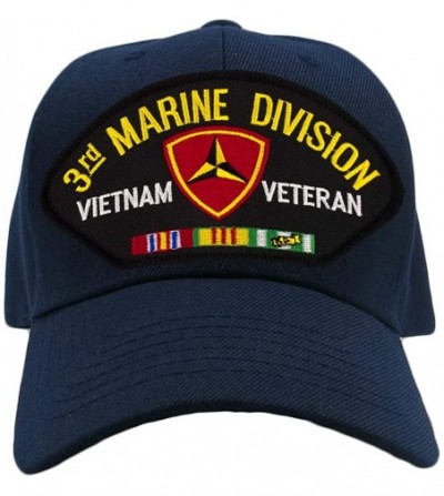 Baseball Caps USMC - 3rd Marine Division - Vietnam Hat/Ballcap Adjustable One Size Fits Most - CG18HWRM2GU