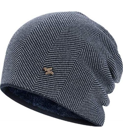Skullies & Beanies Winter Beanie Hat Warm Knit Hat Winter Hat for Men Women - Grey-t041 - CC18ARGD0EN