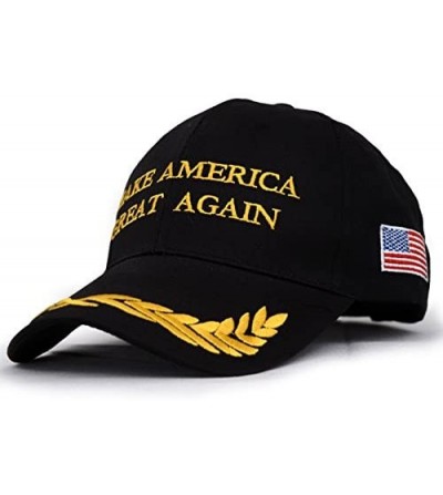 Baseball Caps Make America Great Again Embroidered Hat Trump 2020 Baseball Cap - Olive Branch-black - CP18R5NXX2Y
