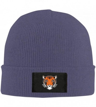Skullies & Beanies Princeton Tigers Knitted Hat Winter Outdoor Hat Warm Beanie Caps for Men Women Black - Navy - CE18XA8KNDM