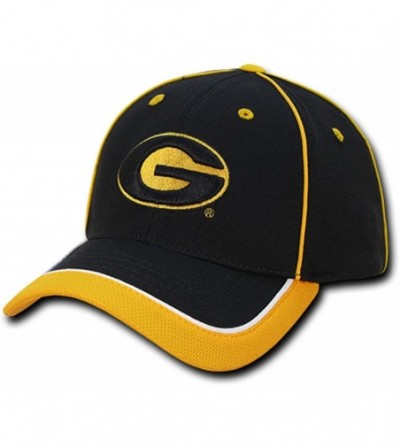 Baseball Caps University of Grambling State Gram Tigers Adjustable Jersey Mesh Baseball Ball Cap Hat Black - C918DIYDO8X