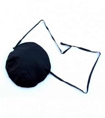 Sun Hats Foldable Nylon Sun Hat- 18 in Diameter Brim - Black - CS11N7KGJJD