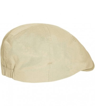 Newsboy Caps Summer Mens Beret Newsboy Visor Cap Thin Cotton Golf Irish Black Flat Caps Bakerboy Driving Hats for Men - CJ18U...