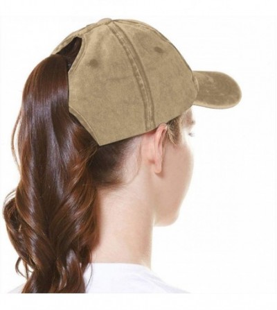 Baseball Caps Life is Better with Chickens Around Vintage Adjustable Ponytail Cowboy Cap Gym Caps for Female Women Gifts - CE...