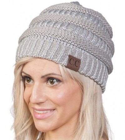 Thick Soft Knit Oversized Beanie