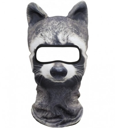 Balaclavas 3D Stand Ears Animal Balaclava Face Mask for Music Festivals- Raves- Ski- Halloween- Party Outdoor Activities - CT...