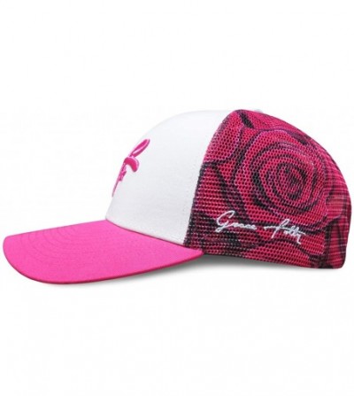 Baseball Caps Trucker Hat for Men or Women- Many Cool Designs - Pink Rose - CM18T9R39YO