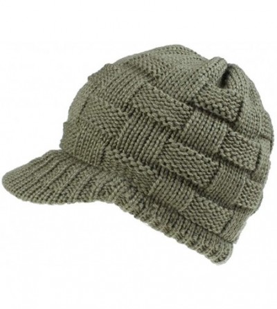 Skullies & Beanies Womens Ponytail Beanie Hat Soft Knit BeanieTail Warm Winter Knit Ribbed Slouchy BeanieTail Hats - CK18ASSM45D