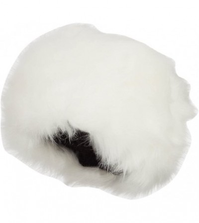 Bucket Hats Women's Faux Fur Hats - White - CG127A7852V