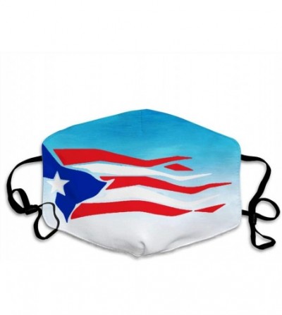Balaclavas Puerto Rico Flag Anti Pollution Face Shields Dust Scarf Washable and Reusable Bandanas Headbands Headwear - CQ197T...
