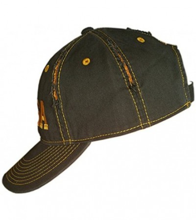 Baseball Caps MAGA Hat - Trump Cap - Olive-yellow/Yellow Maga - CQ18EU056WY