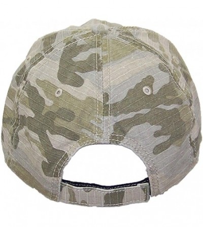 Baseball Caps MG Unisex Unstructured Ripstop Camouflage Adjustable Ballcap - Desert Camo - CD11WW9KG8P