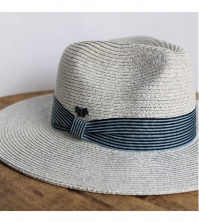 Sun Hats Women's Sun Hat Blue Ribbon Adjustable Band UPF 50 - CY18SC4HWWZ