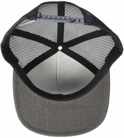 Baseball Caps Men's Va All The Way Mesh Back Trucker Hat - Charcoal Grey - CX18M73XDIX