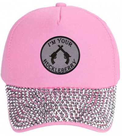 Baseball Caps Hat Tombstone Movie Quote - 4 Pink Rhinestone - CK18DM8AQRH