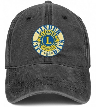 Baseball Caps Lions Clubs International Jeans Baseball Cap Outdoor Hat Dad Mens Ball Cap - Lions Clubs International-4 - CX18...