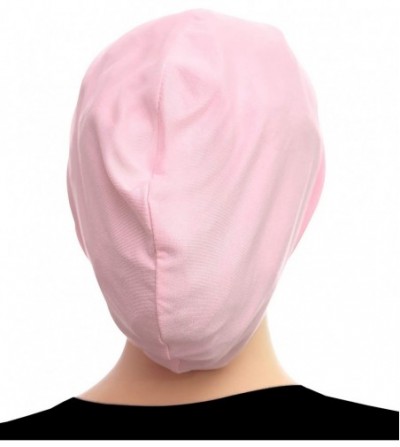 Skullies & Beanies Cotton Beanie Snood Large Hijab Chemo Cap - Charcoal Heather - CC18ROGL6NM