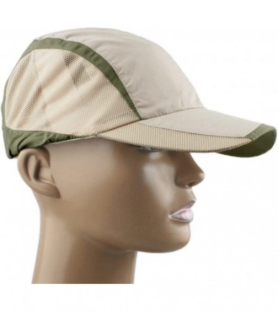 Baseball Caps Baseball Cap Hat-Running Golf Caps Sports Sun Hats Quick Dry Lightweight Ultra Thin - 06-beige - CH12HWE87HB