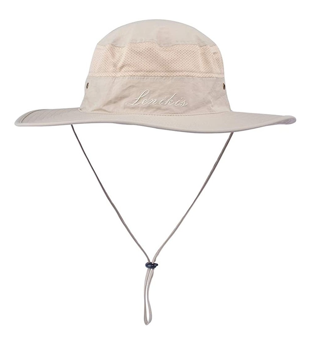 Sun Hats Outdoor Bucket Boonie UV Protecting Sun Hat - Khaki - CP18TD040L9