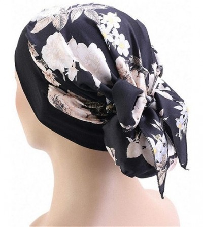 Skullies & Beanies Chemo Cancer Head Scarf Hat Cap Tie Dye Pre-Tied Hair Cover Headscarf Wrap Turban Headwear - CP196OLATLT