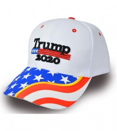 Skullies & Beanies Make America Great Again Donald Trump Cap Hat Unisex Adjustable Hat - 014 White - CH18AR0796T
