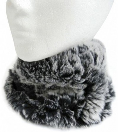 Cold Weather Headbands Rex Rabbit Elastic Headband & Neck Warmer - Chinchilla - CY110D9V12L