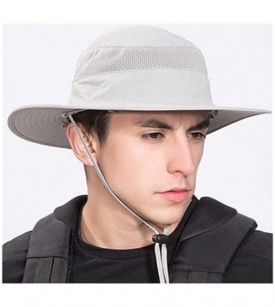 Sun Hats Outdoor UPF 50+ UV Sun Protection Waterproof Breathable Face Neck Flap Cover Folding Sun Hat for Men/Women - C5196OG...
