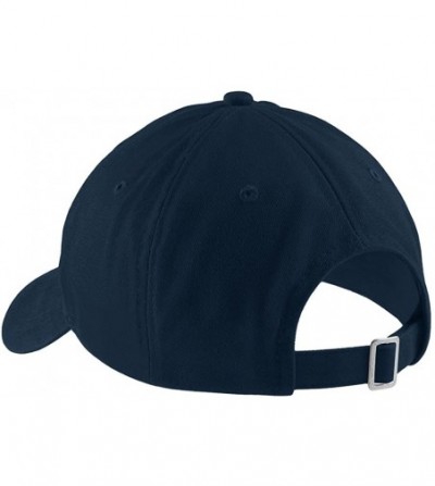 Baseball Caps Mama Embroidered Soft Crown 100% Brushed Cotton Cap - Navy - C817YTEC4I2